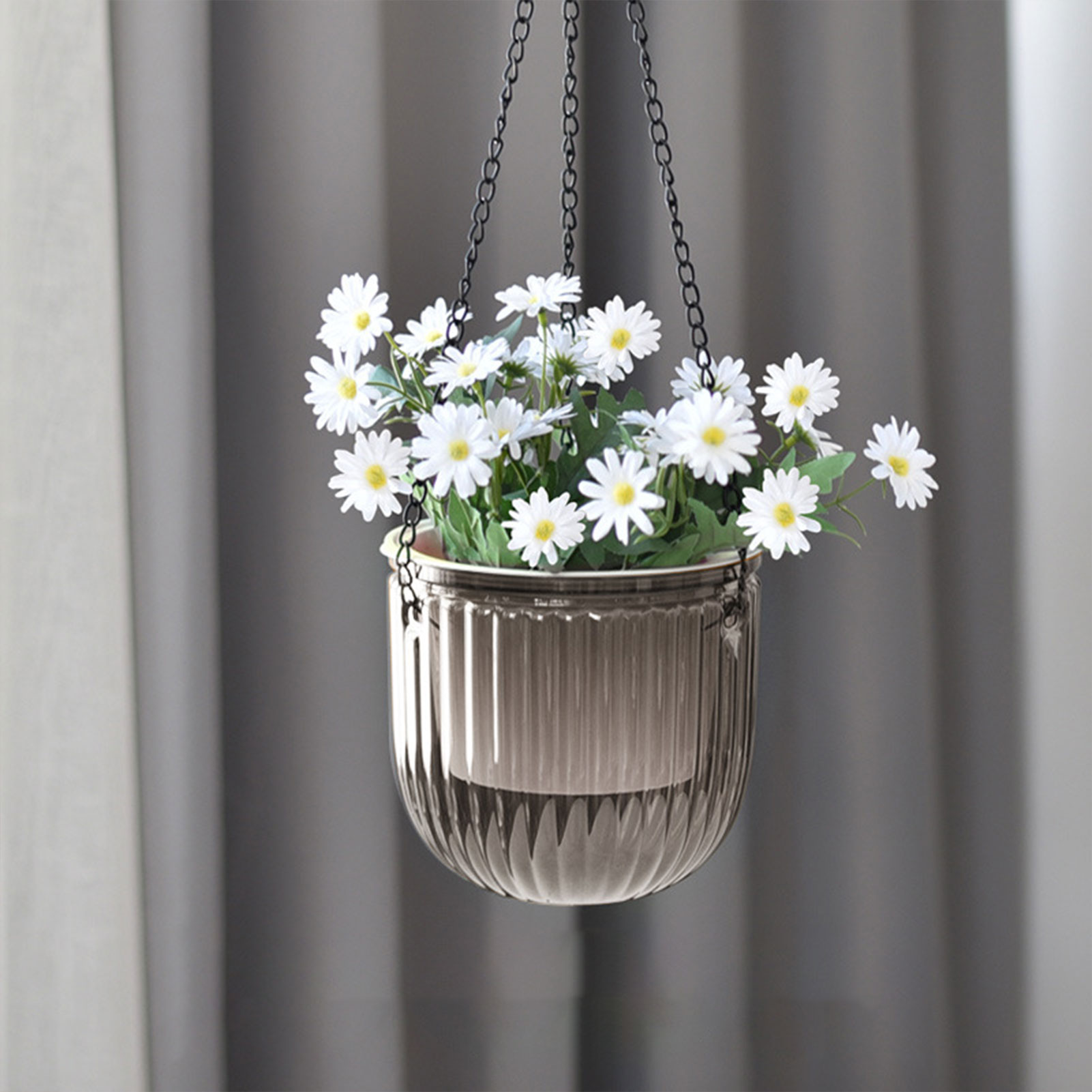 Spider Plant Hanging - Автоматические самополивающиеся прозрачные подвесные кашпо для
