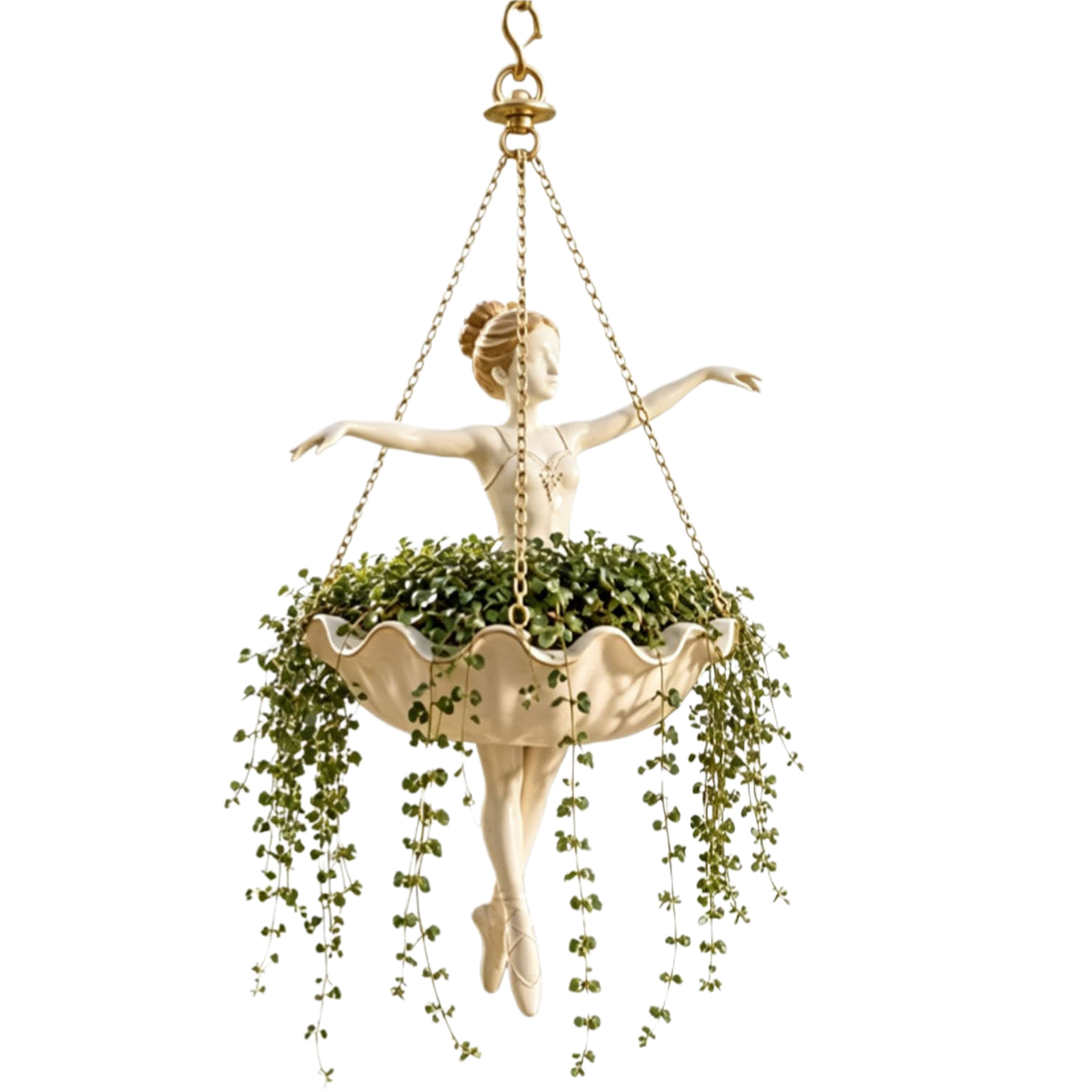 Spider Plant Hanging - Подвесное кашпо «Балерина»: Простая установка и
