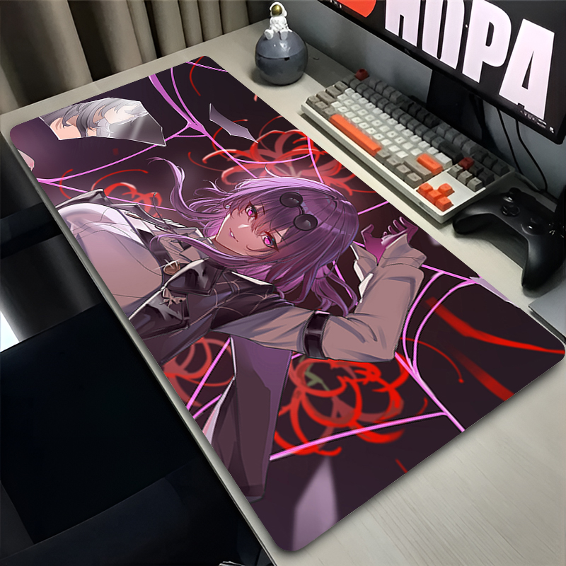 Tradescantia Purple - Аниме-коврик для мыши XXL, игровой коврик