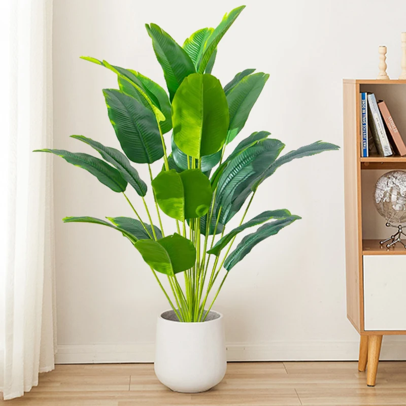 Ficus Lyrata Tree - Искусственное растение, 1 шт., большая тропическая