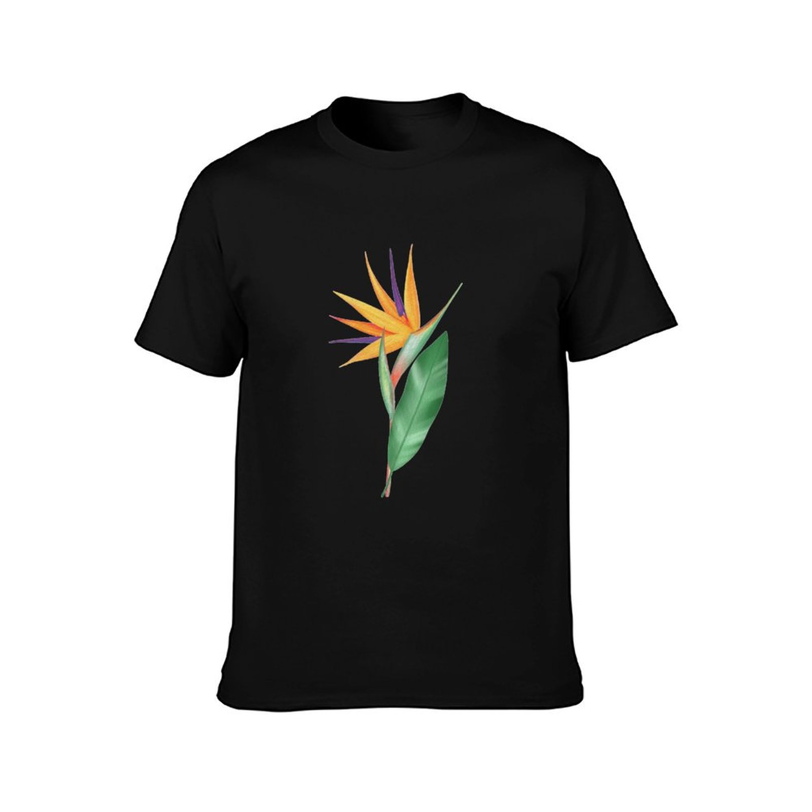 Футболка с акварельным изображ – обзор и цена Bird Paradise Strelitzia