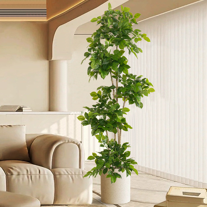 2-78 дюймов большие искусствен – обзор и цена Ficus Lyrata Tree