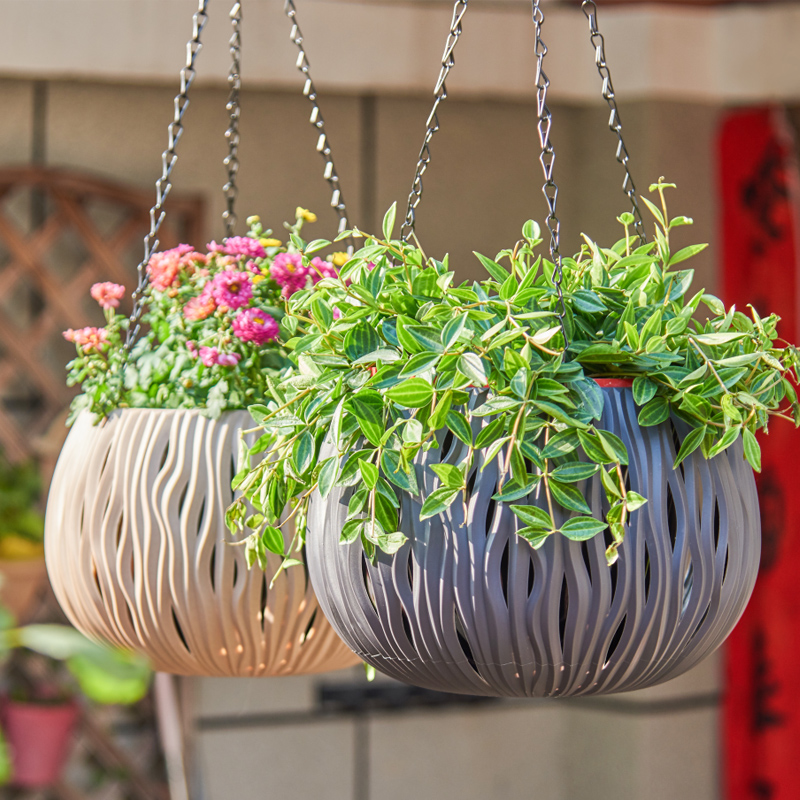 Подвесной горшок, пластиковая  – обзор и цена Spider Plant Hanging