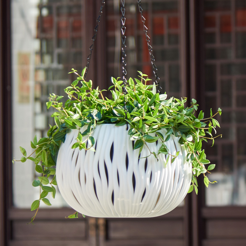 Подвесной горшок, пластиковая  – обзор и цена Spider Plant Hanging