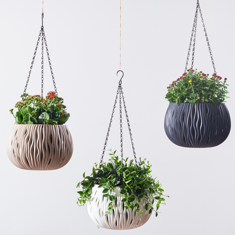 Подвесной горшок, пластиковая  – обзор и цена Spider Plant Hanging