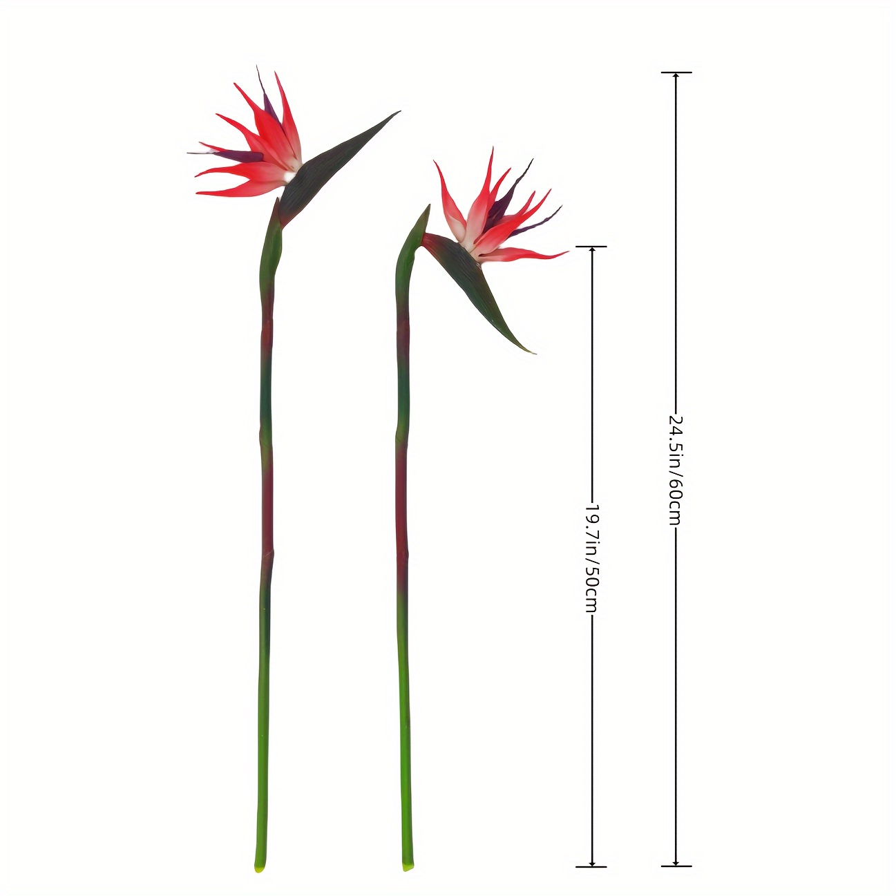 3 шт. искусственных цветов стр – обзор и цена Bird Paradise Strelitzia