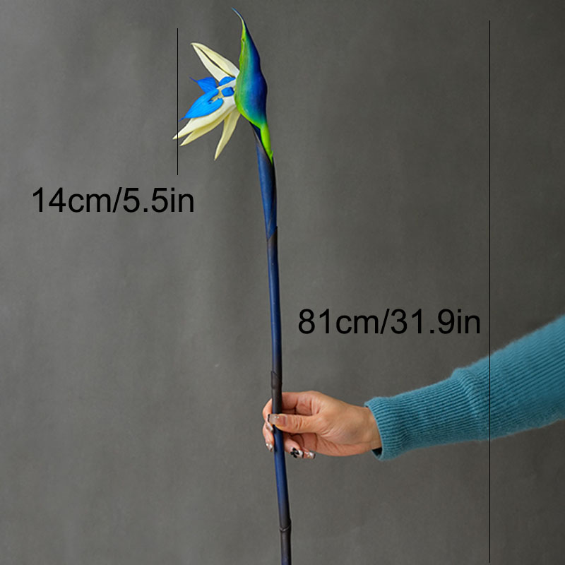 Искусственные цветы стрелиции  – обзор и цена Bird Paradise Strelitzia